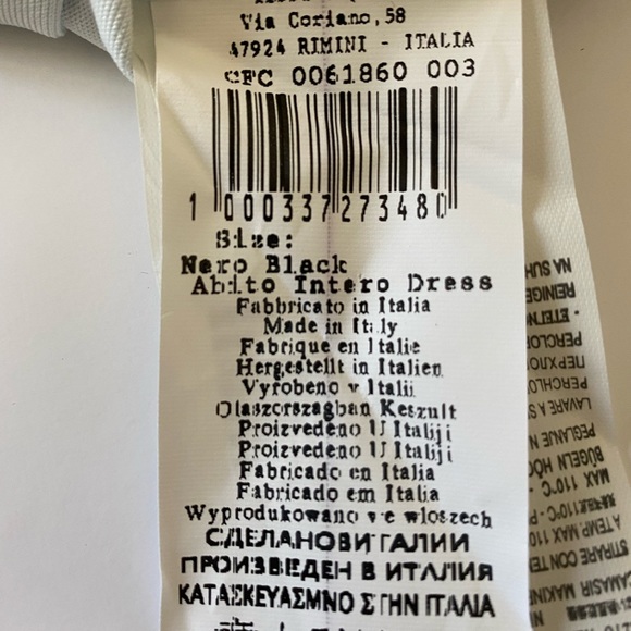 NEW RINASCIMENTO Floral Dress Made in Italy Large - Picture 8 of 8